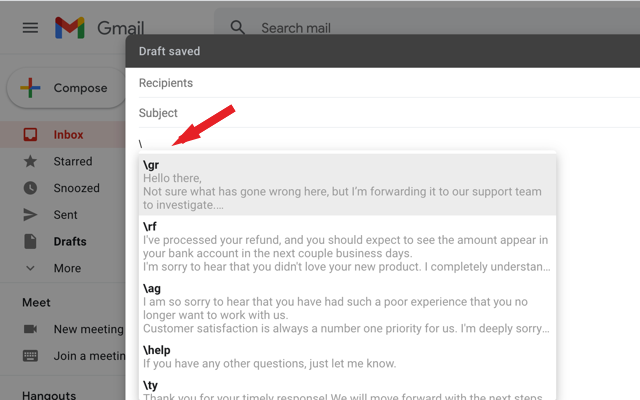 TextExpander for Gmail chrome谷歌浏览器插件_扩展第3张截图