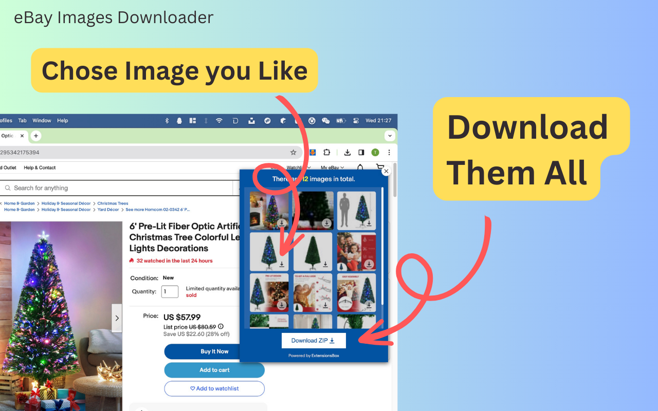 eBay Images Downloader chrome谷歌浏览器插件_扩展第1张截图