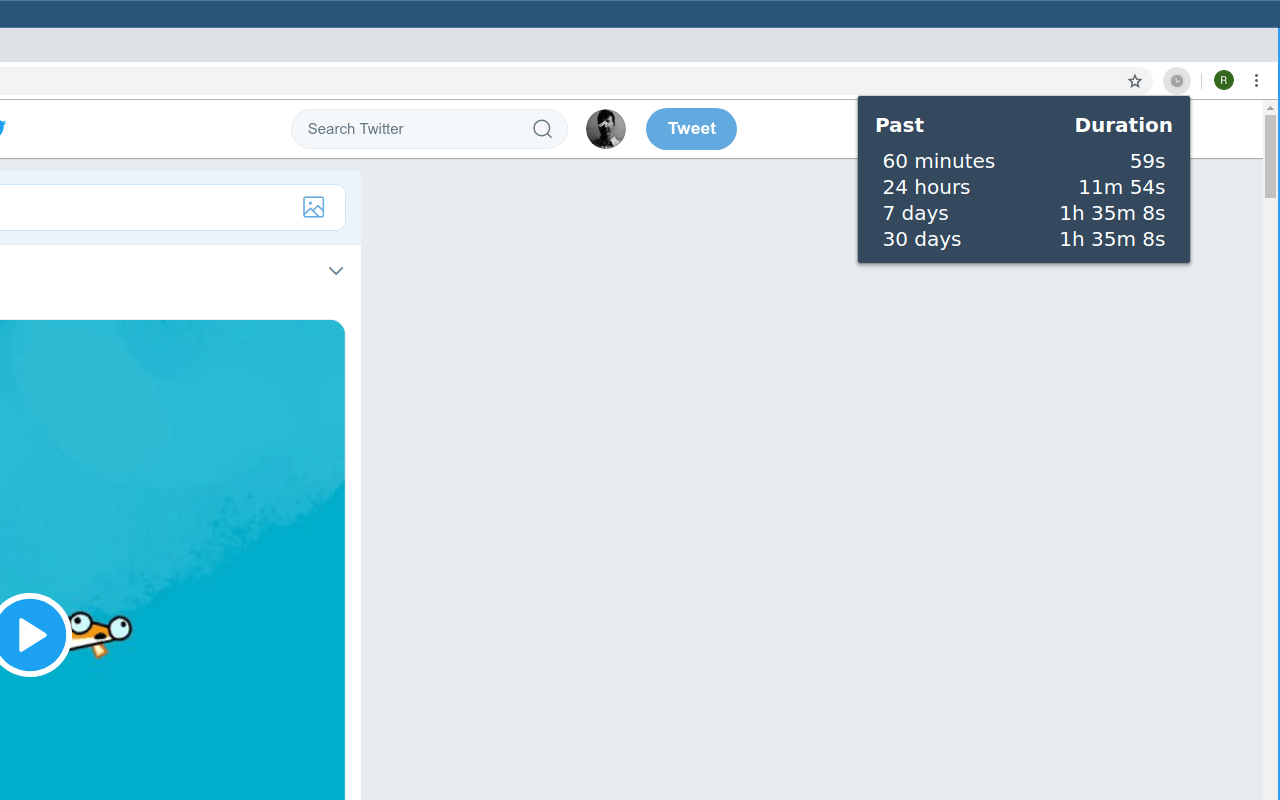 TimeTrack chrome谷歌浏览器插件_扩展第1张截图