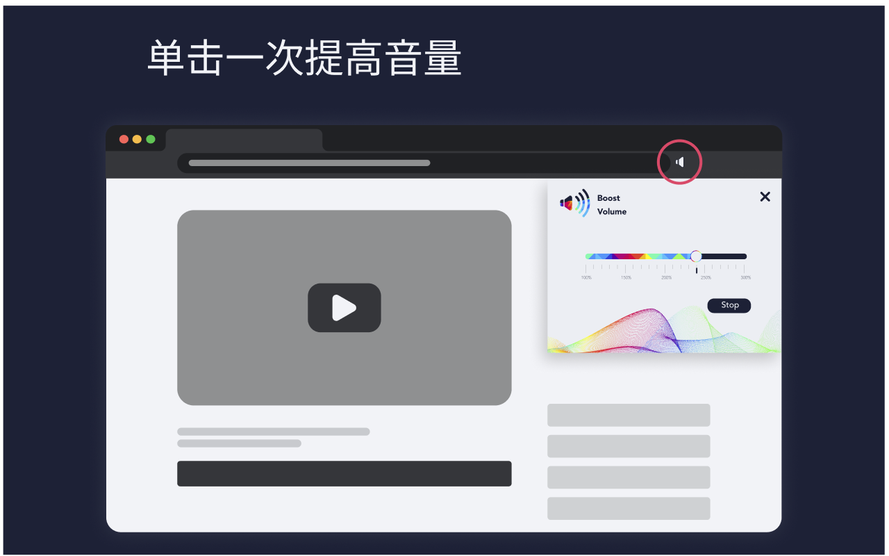 提升音量 - 增强音量助推器 chrome谷歌浏览器插件_扩展第6张截图