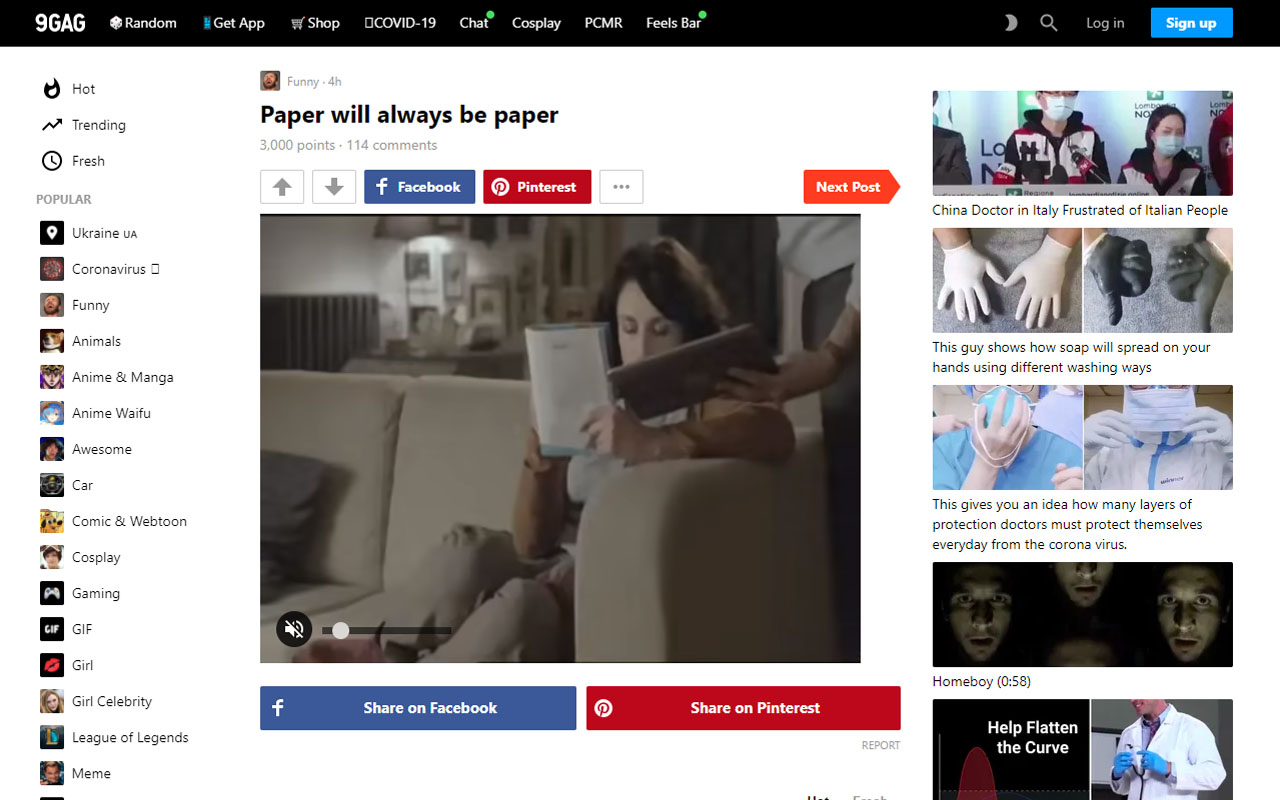 9gag Volume control chrome谷歌浏览器插件_扩展第3张截图