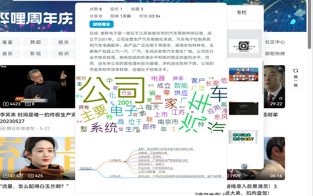 Bili Insight，洞察B站视频内容插件 chrome谷歌浏览器插件_扩展第2张截图