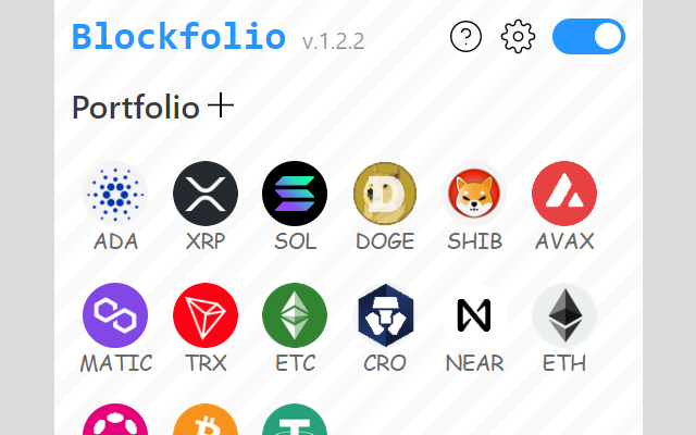 Blockfolio chrome谷歌浏览器插件_扩展第1张截图