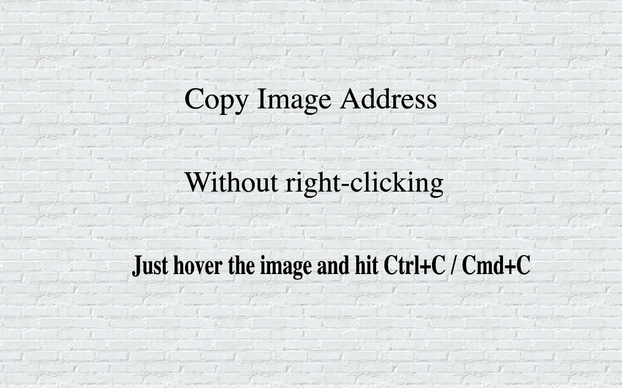 Copy Image URL chrome谷歌浏览器插件_扩展第2张截图