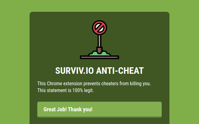 Anti-cheat extension for Surviv.io chrome谷歌浏览器插件_扩展第1张截图