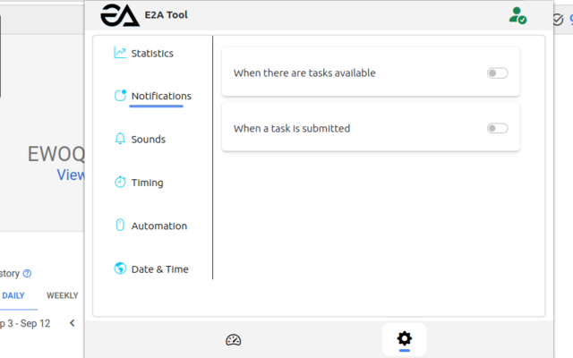 E2A Tool - EWOQ time tracker and more... chrome谷歌浏览器插件_扩展第2张截图