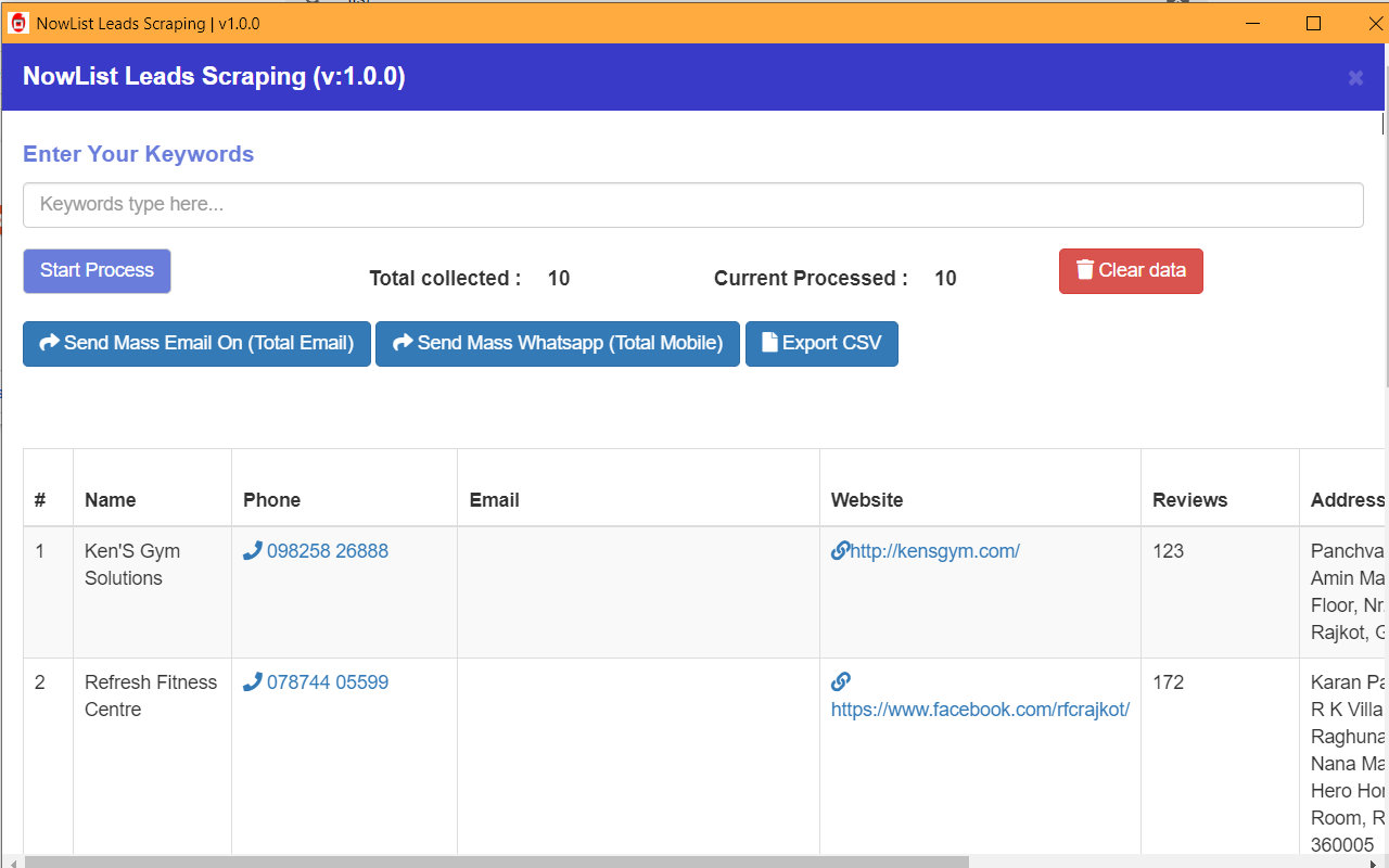 NowList Leads Scraping chrome谷歌浏览器插件_扩展第1张截图