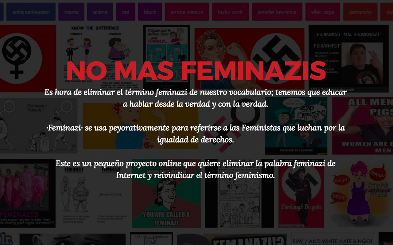 No Mas Feminazis Online chrome谷歌浏览器插件_扩展第2张截图