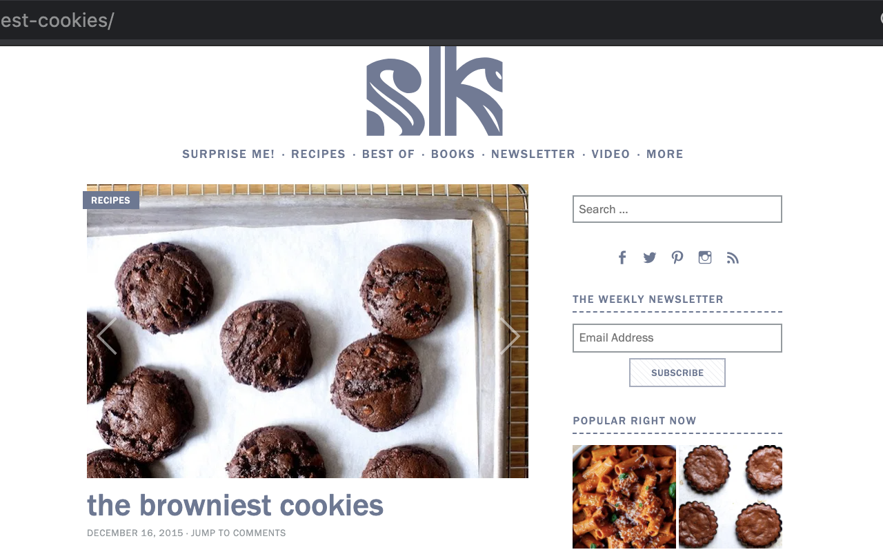 Take Me To Just The Recipe chrome谷歌浏览器插件_扩展第1张截图