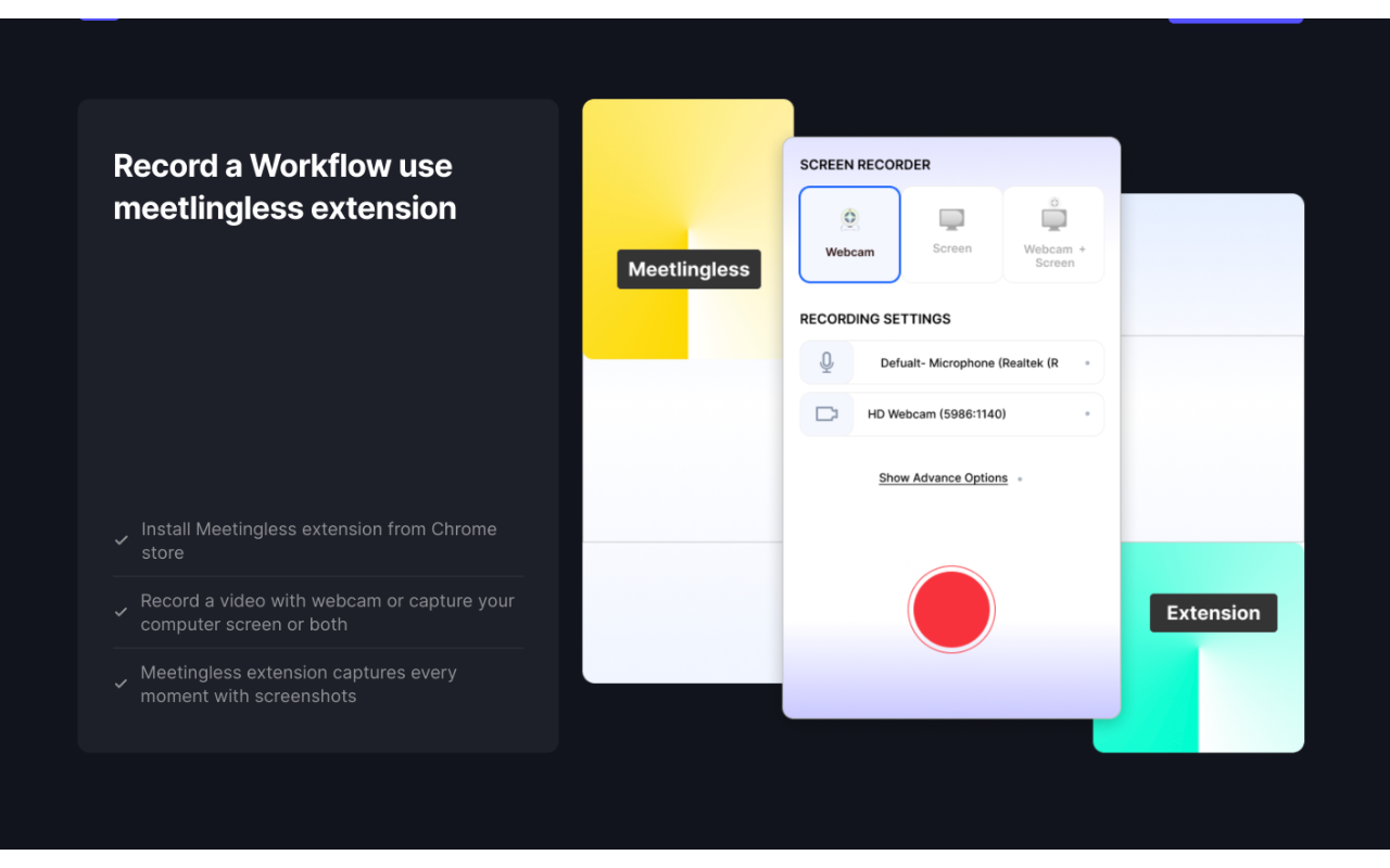 Meetingless for Chrome chrome谷歌浏览器插件_扩展第2张截图