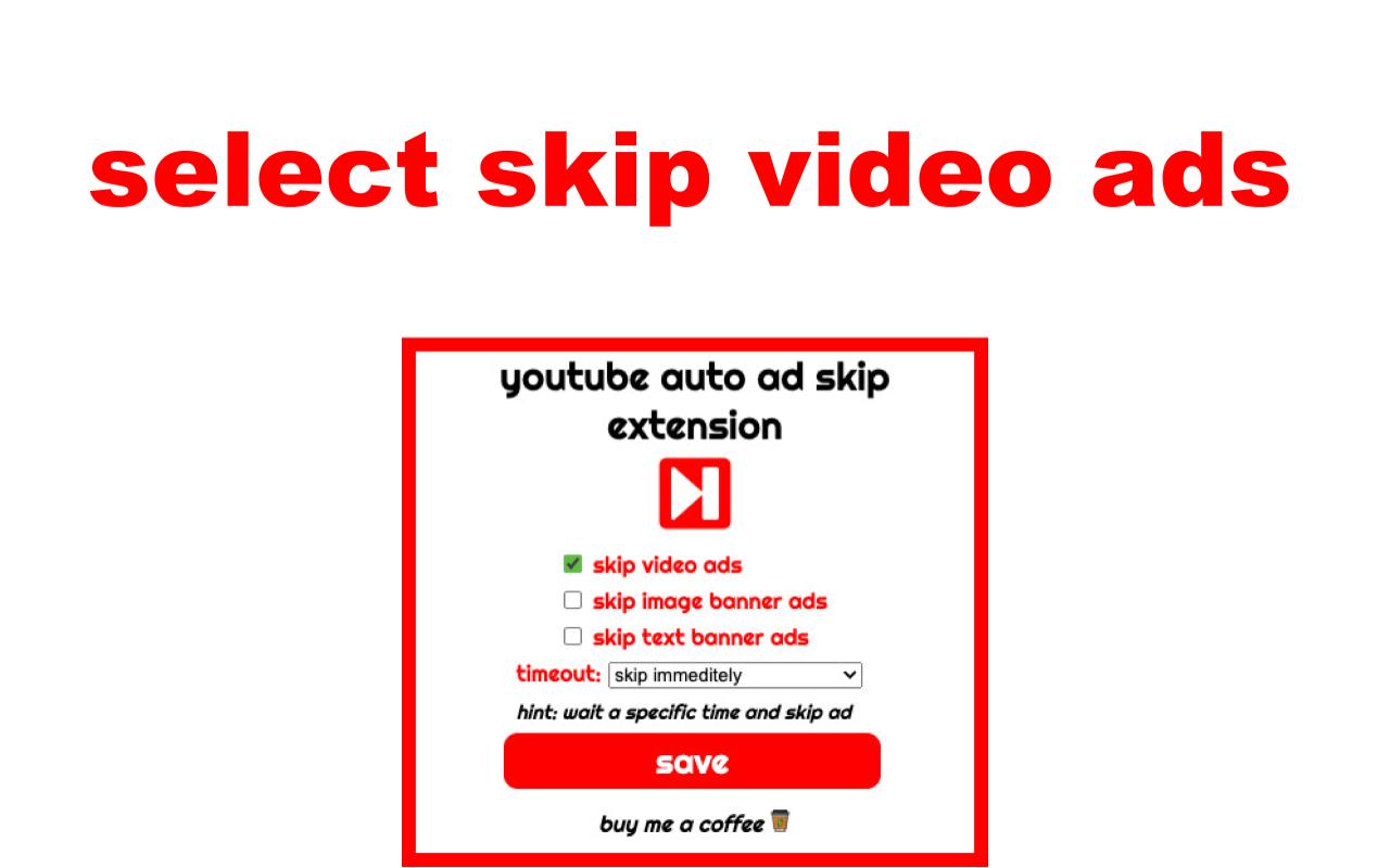 Youtube Ad Auto Skip chrome谷歌浏览器插件_扩展第4张截图
