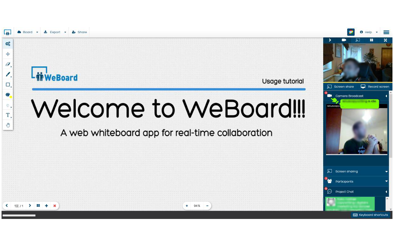 WebBoard Screen Capturing chrome谷歌浏览器插件_扩展第1张截图