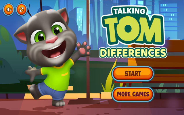 Talking Tom Differences Game chrome谷歌浏览器插件_扩展第2张截图