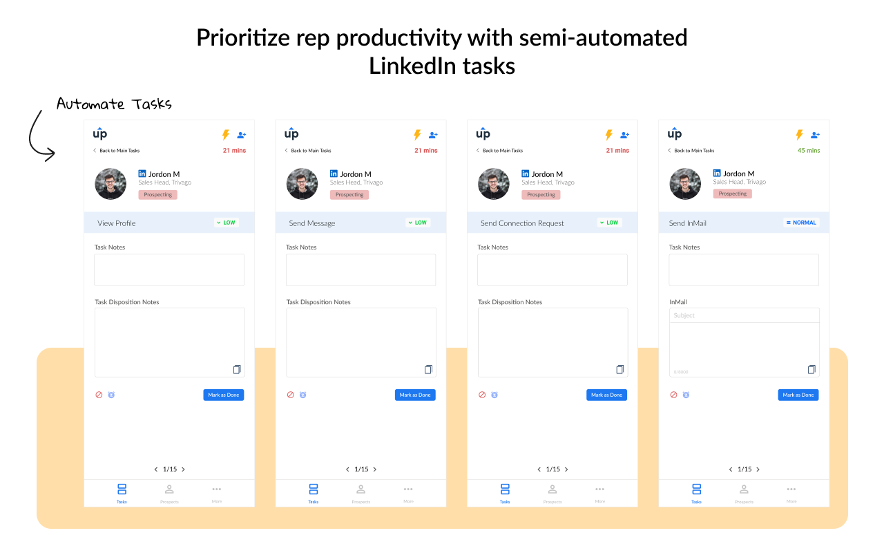 Upscale Engage: Sales Engagement on LinkedIn chrome谷歌浏览器插件_扩展第2张截图
