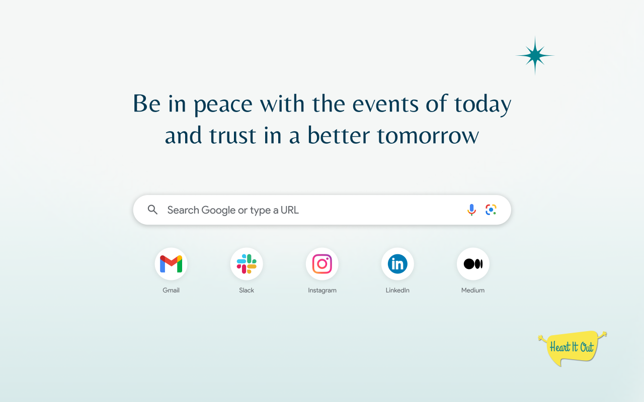 Believe by Heart It Out chrome谷歌浏览器插件_扩展第3张截图