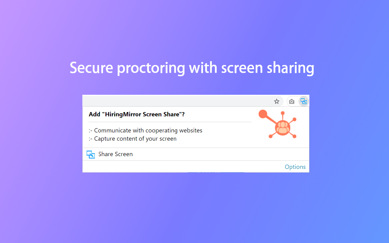 HiringMirror - Screen sharing app chrome谷歌浏览器插件_扩展第2张截图