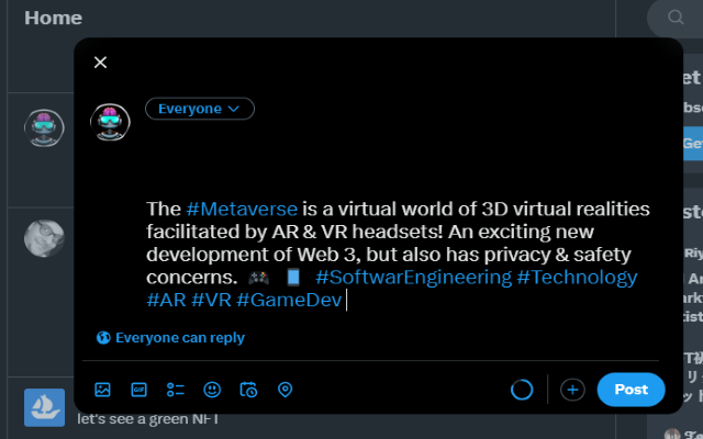Tweet creator chrome谷歌浏览器插件_扩展第1张截图