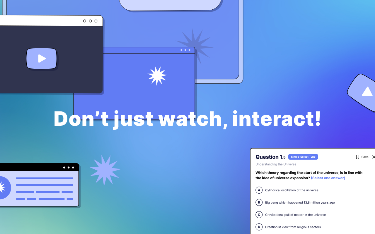 Quizium: AI Learning Companion for Youtube chrome谷歌浏览器插件_扩展第4张截图