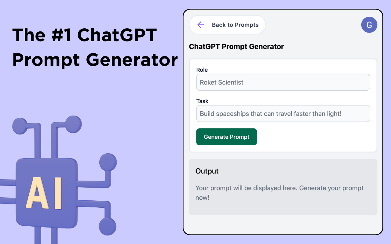 Prompt hackers | ChatGPT Prompt Generator chrome谷歌浏览器插件_扩展第2张截图
