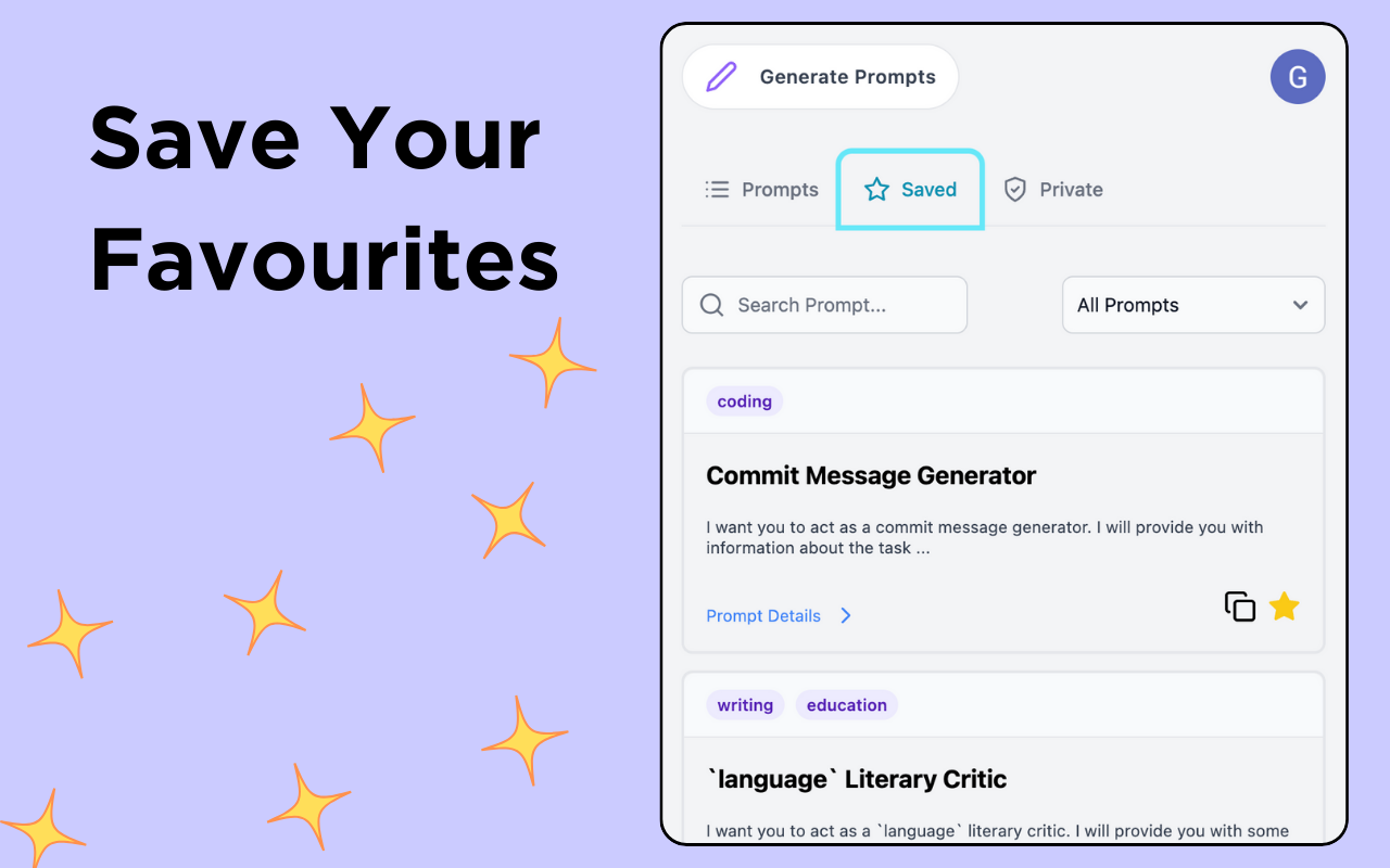 Prompt hackers | ChatGPT Prompt Generator chrome谷歌浏览器插件_扩展第3张截图