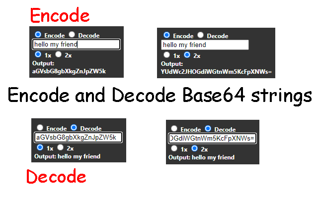 Decode64 chrome谷歌浏览器插件_扩展第1张截图