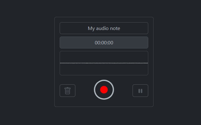 Simple Dictaphone chrome谷歌浏览器插件_扩展第4张截图