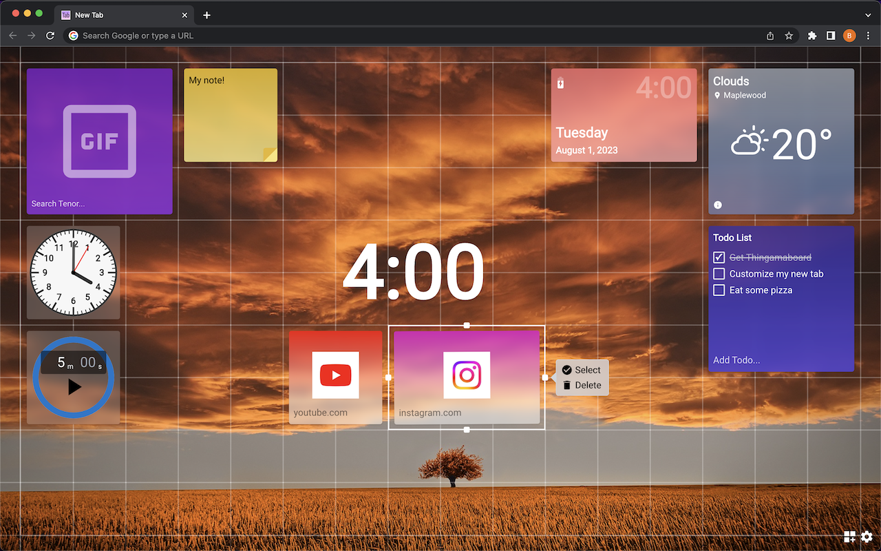 Thingamaboard chrome谷歌浏览器插件_扩展第1张截图