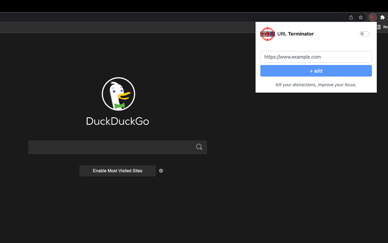 URL Terminator chrome谷歌浏览器插件_扩展第4张截图
