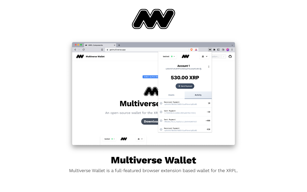 Multiverse Wallet chrome谷歌浏览器插件_扩展第1张截图