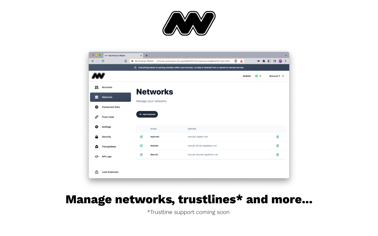 Multiverse Wallet chrome谷歌浏览器插件_扩展第3张截图