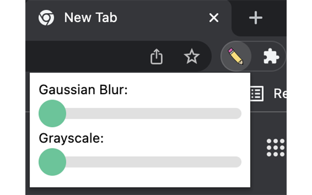 Gaussian Blur and Greyscale chrome谷歌浏览器插件_扩展第1张截图