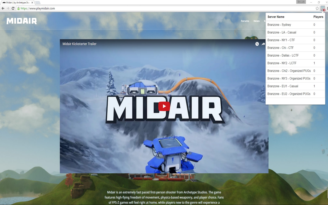 Midair Chrome Extension chrome谷歌浏览器插件_扩展第1张截图