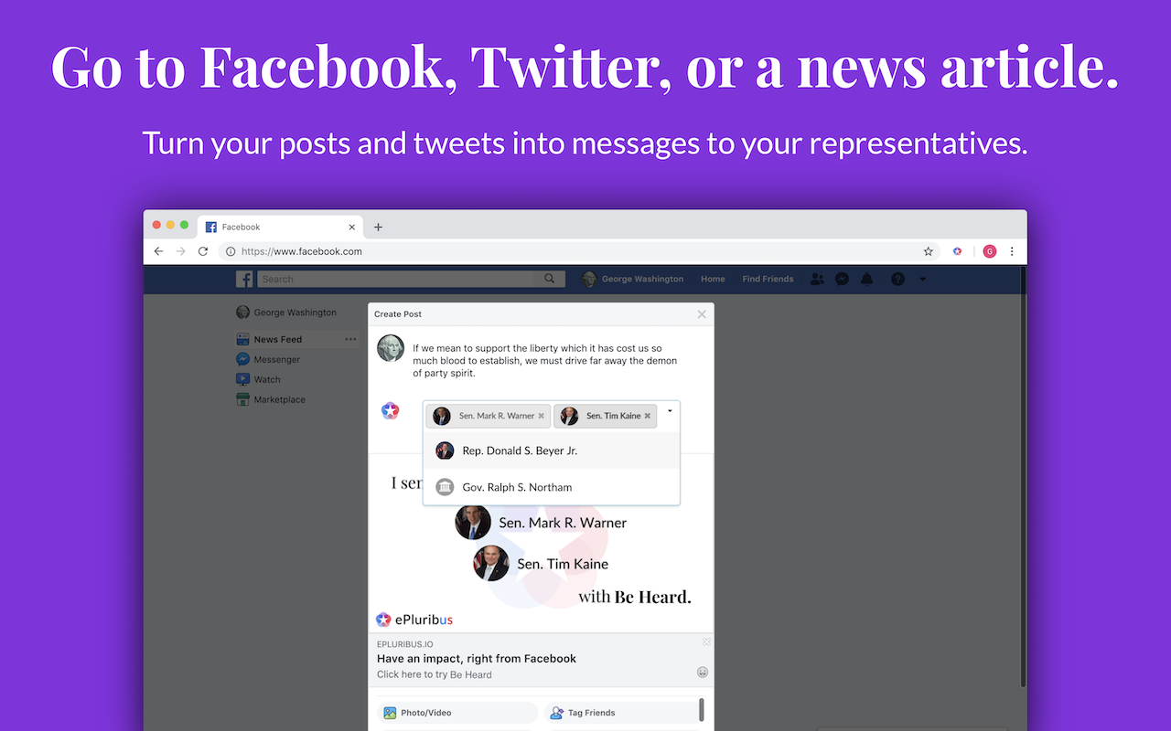 Be Heard chrome谷歌浏览器插件_扩展第1张截图