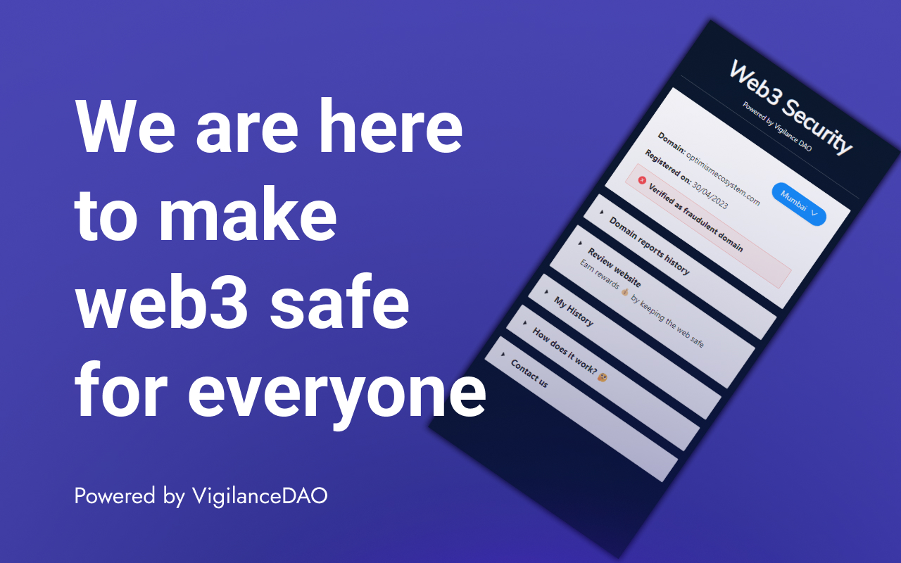 Web3 Vigilance - Browser security chrome谷歌浏览器插件_扩展第2张截图