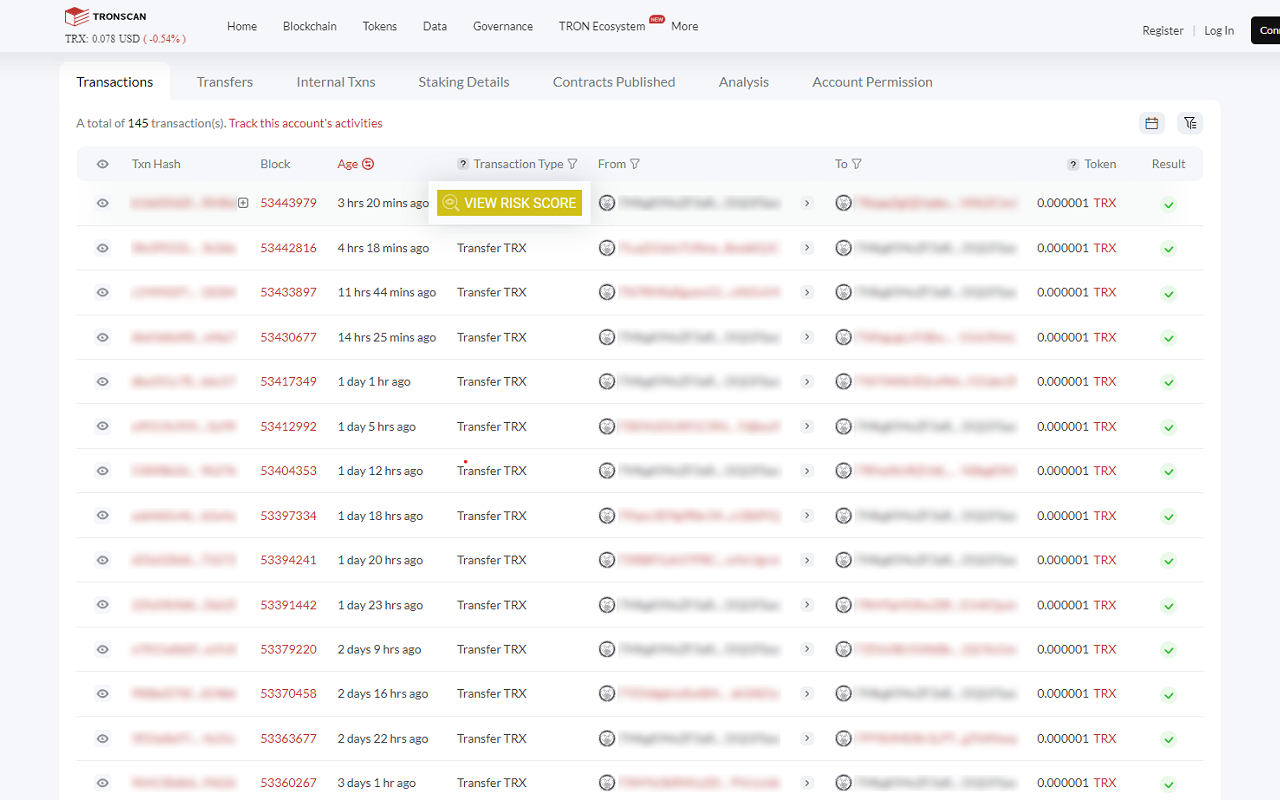 Btrace from AML Crypto chrome谷歌浏览器插件_扩展第1张截图