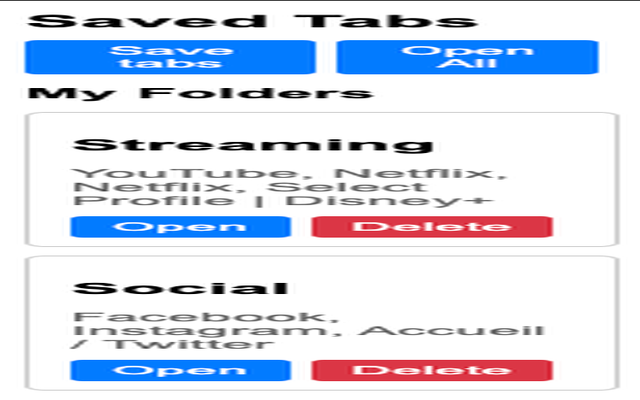 Tabs Saver chrome谷歌浏览器插件_扩展第1张截图