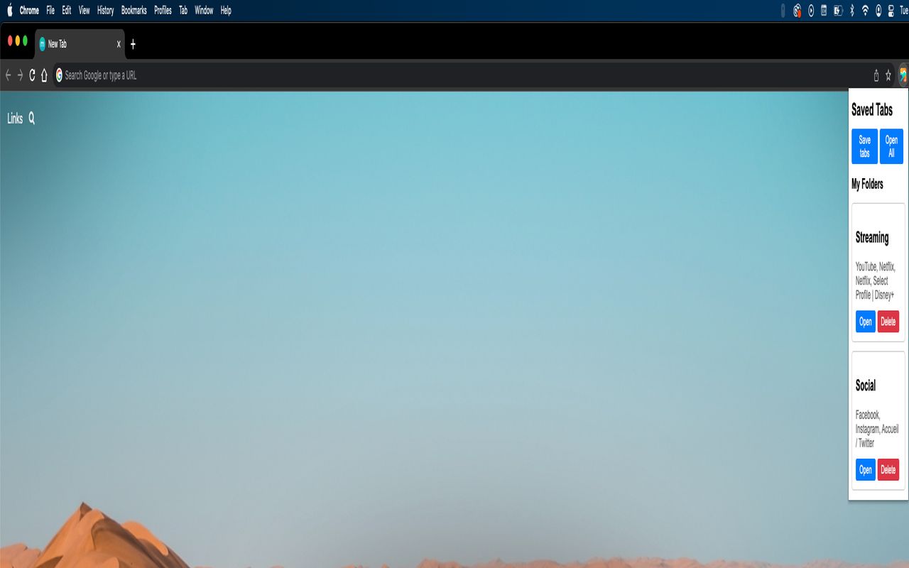 Tabs Saver chrome谷歌浏览器插件_扩展第2张截图