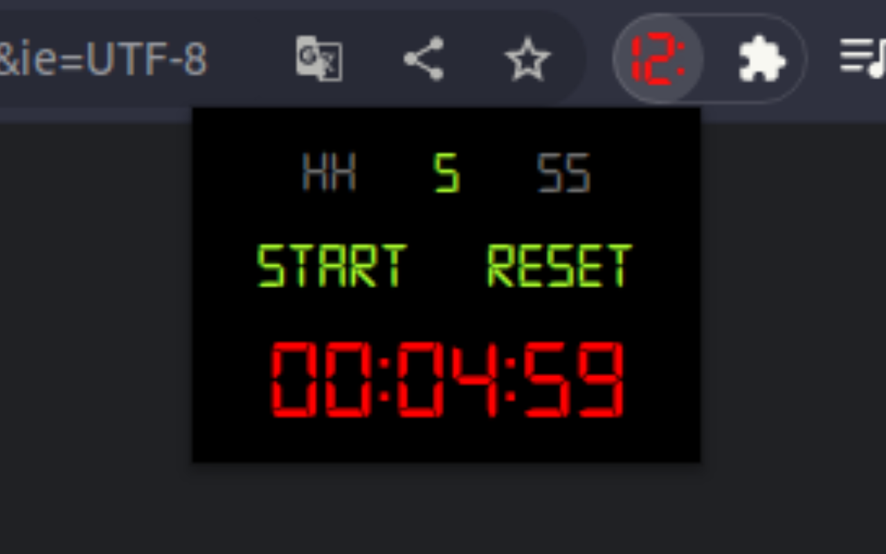 Timer chrome谷歌浏览器插件_扩展第1张截图