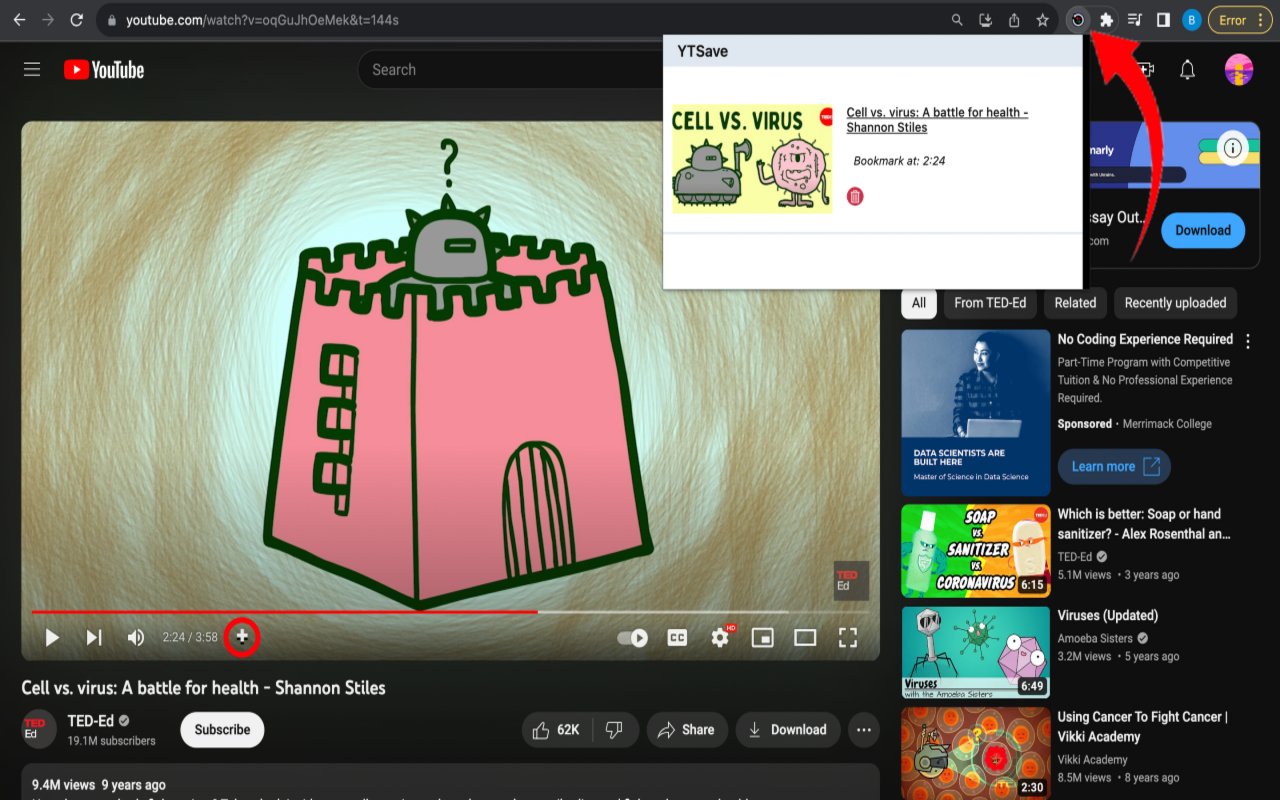 YTSave chrome谷歌浏览器插件_扩展第2张截图