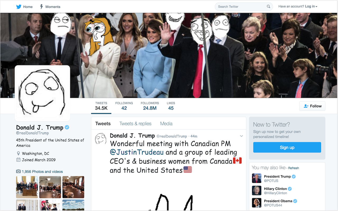 Twitter Sans Trump chrome谷歌浏览器插件_扩展第1张截图