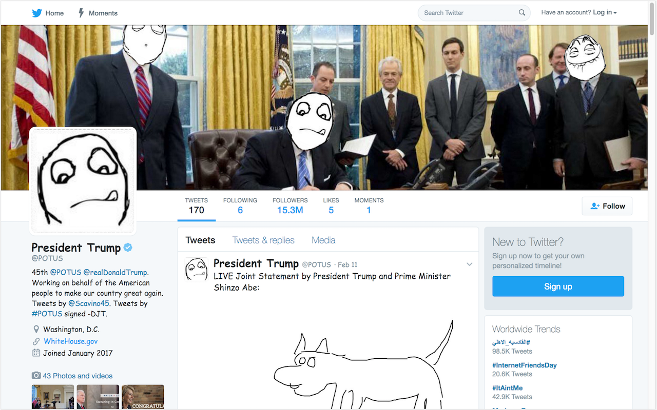Twitter Sans Trump chrome谷歌浏览器插件_扩展第2张截图