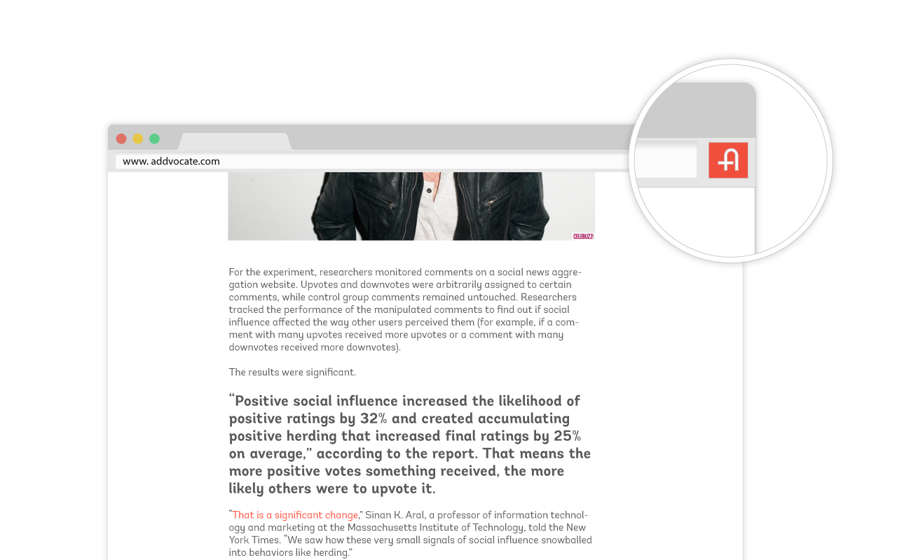 Addvocate chrome谷歌浏览器插件_扩展第1张截图