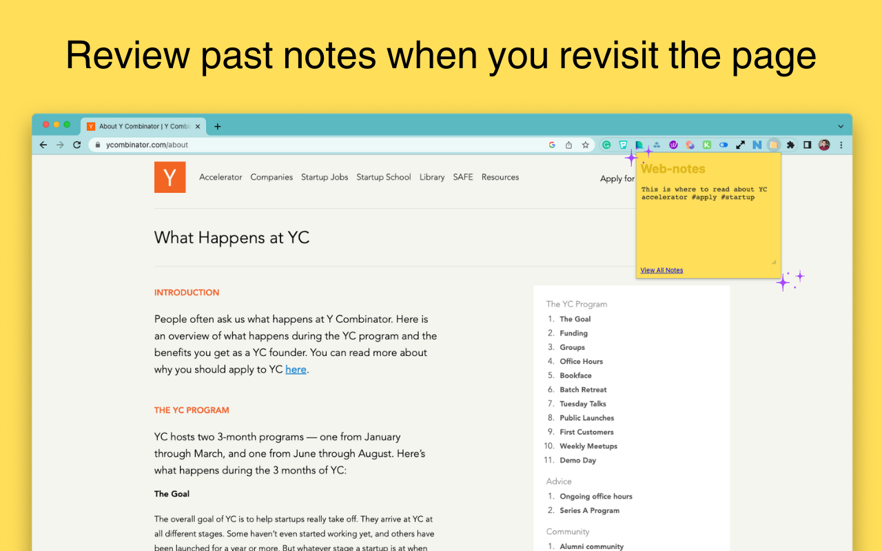 Web Sticky Notes chrome谷歌浏览器插件_扩展第1张截图