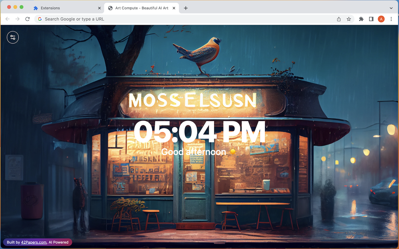 Art Compute chrome谷歌浏览器插件_扩展第1张截图