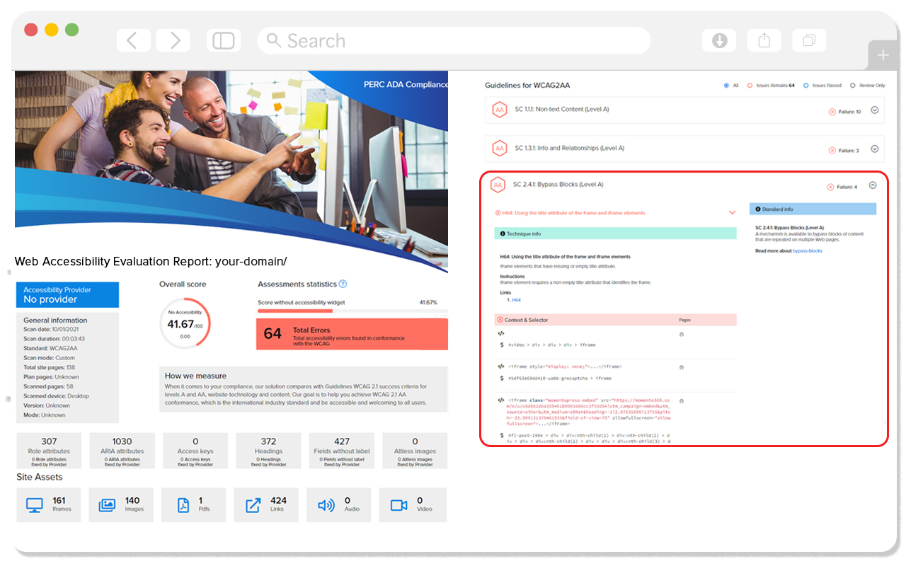 EqualWeb Accessibility Crawler chrome谷歌浏览器插件_扩展第3张截图