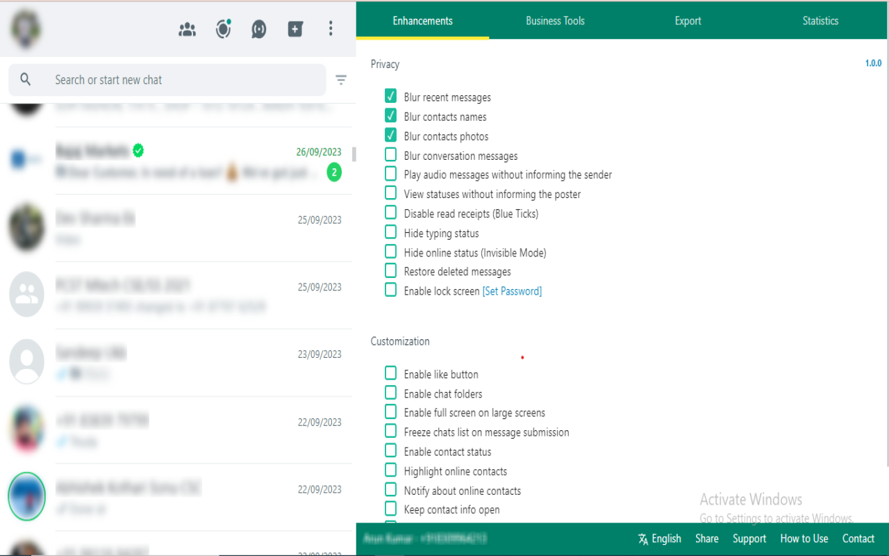 WhatsApp Web Pro chrome谷歌浏览器插件_扩展第1张截图
