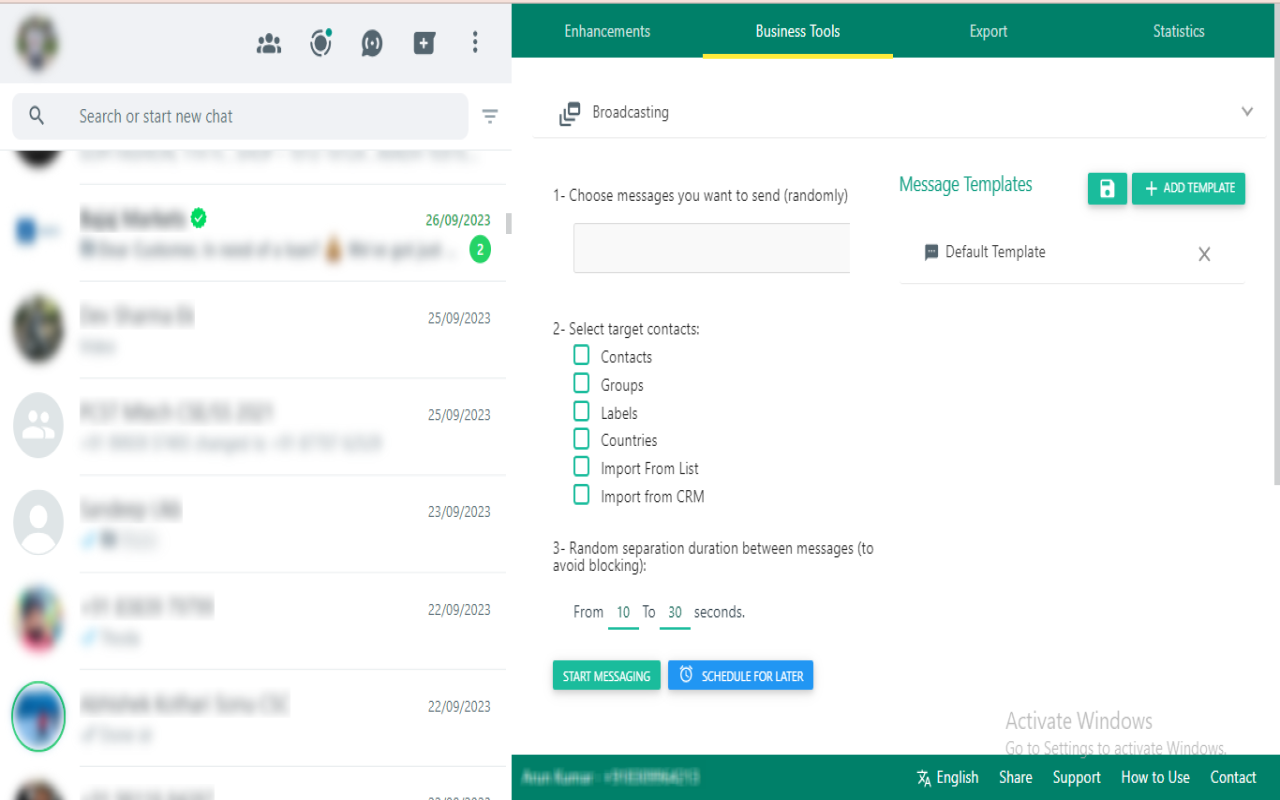 WhatsApp Web Pro chrome谷歌浏览器插件_扩展第4张截图