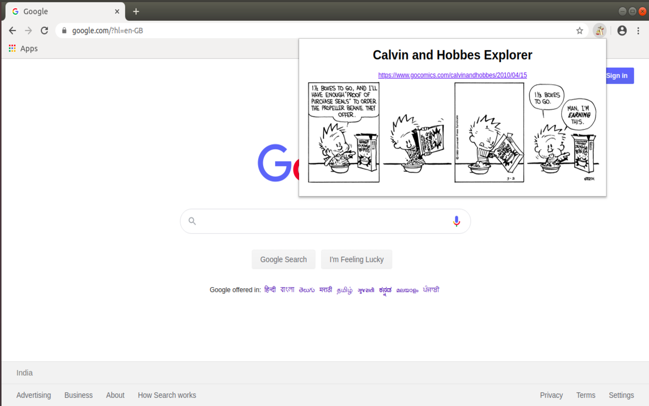 Calvin and Hobbes Explorer chrome谷歌浏览器插件_扩展第4张截图