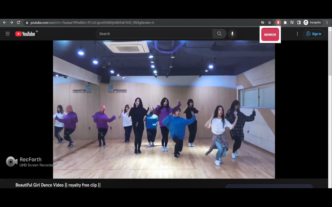 MirrorPlay : Youtube Mirror chrome谷歌浏览器插件_扩展第2张截图