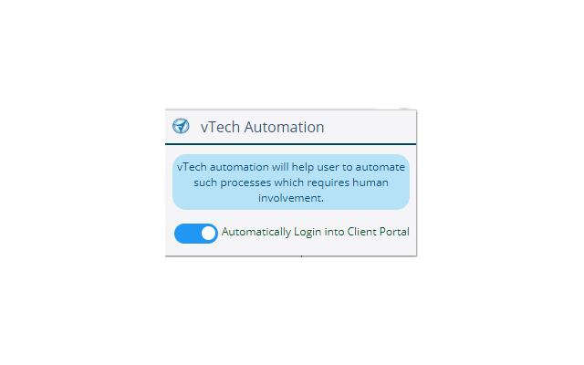 vTech Automation chrome谷歌浏览器插件_扩展第1张截图